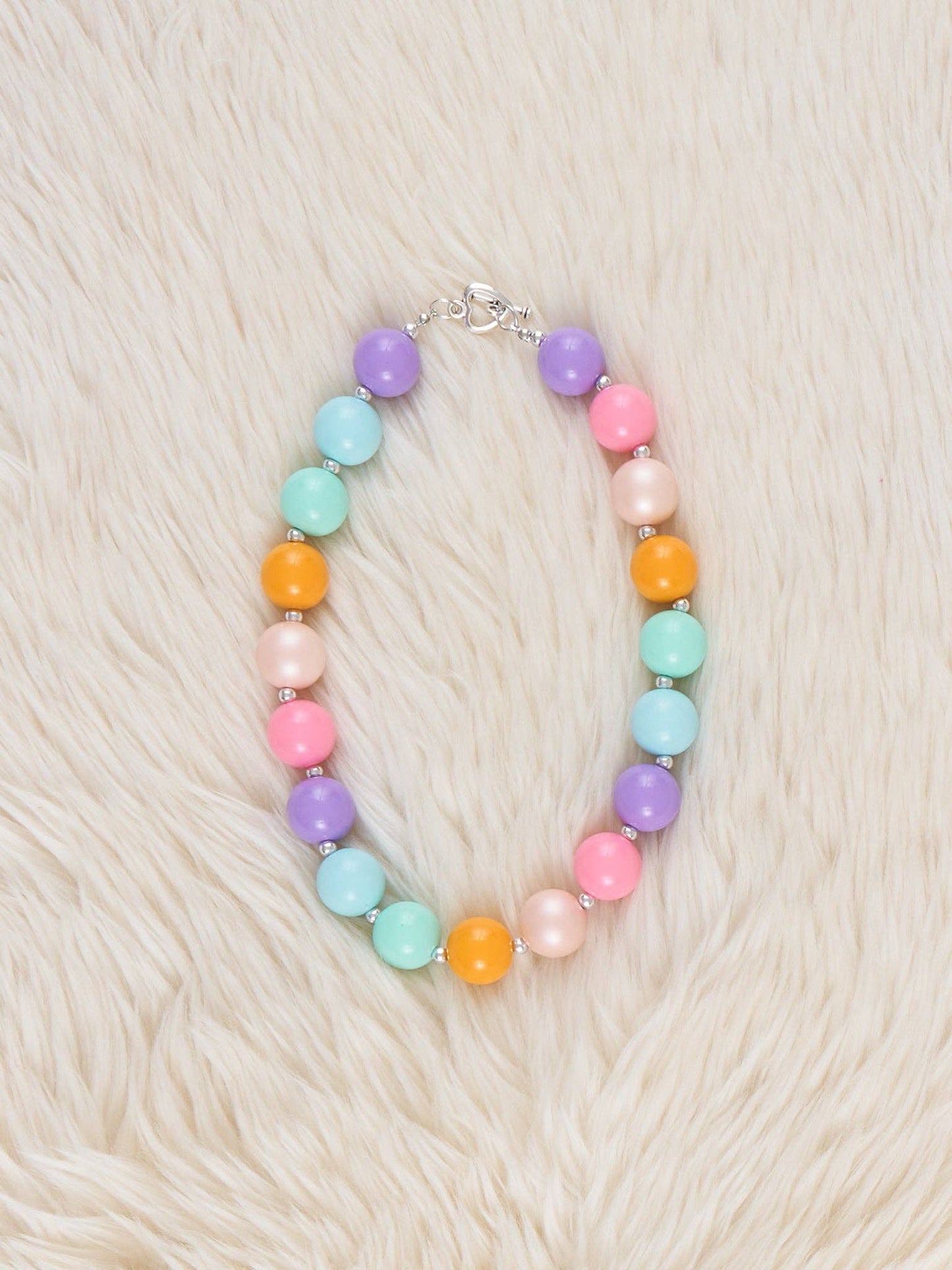 Bubble Pop Bead Necklace: OS