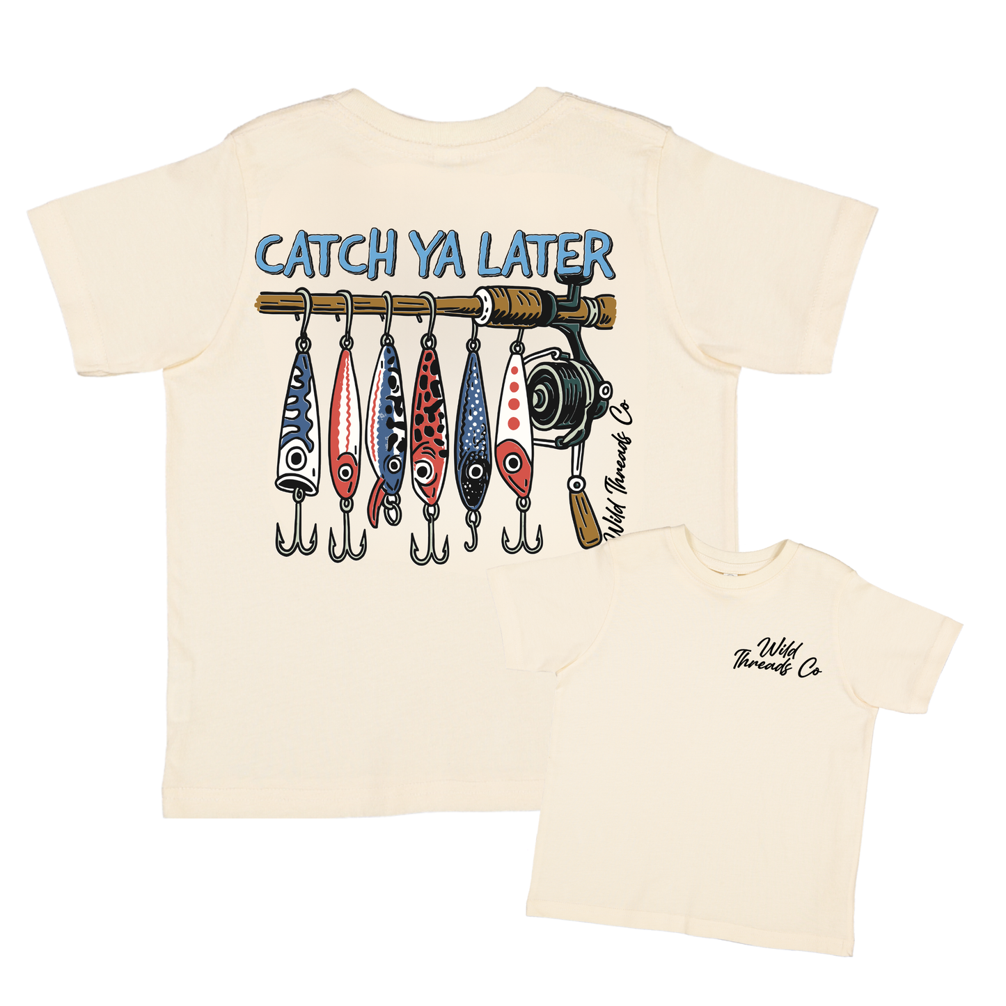 Catch Ya Later Tee: Sage