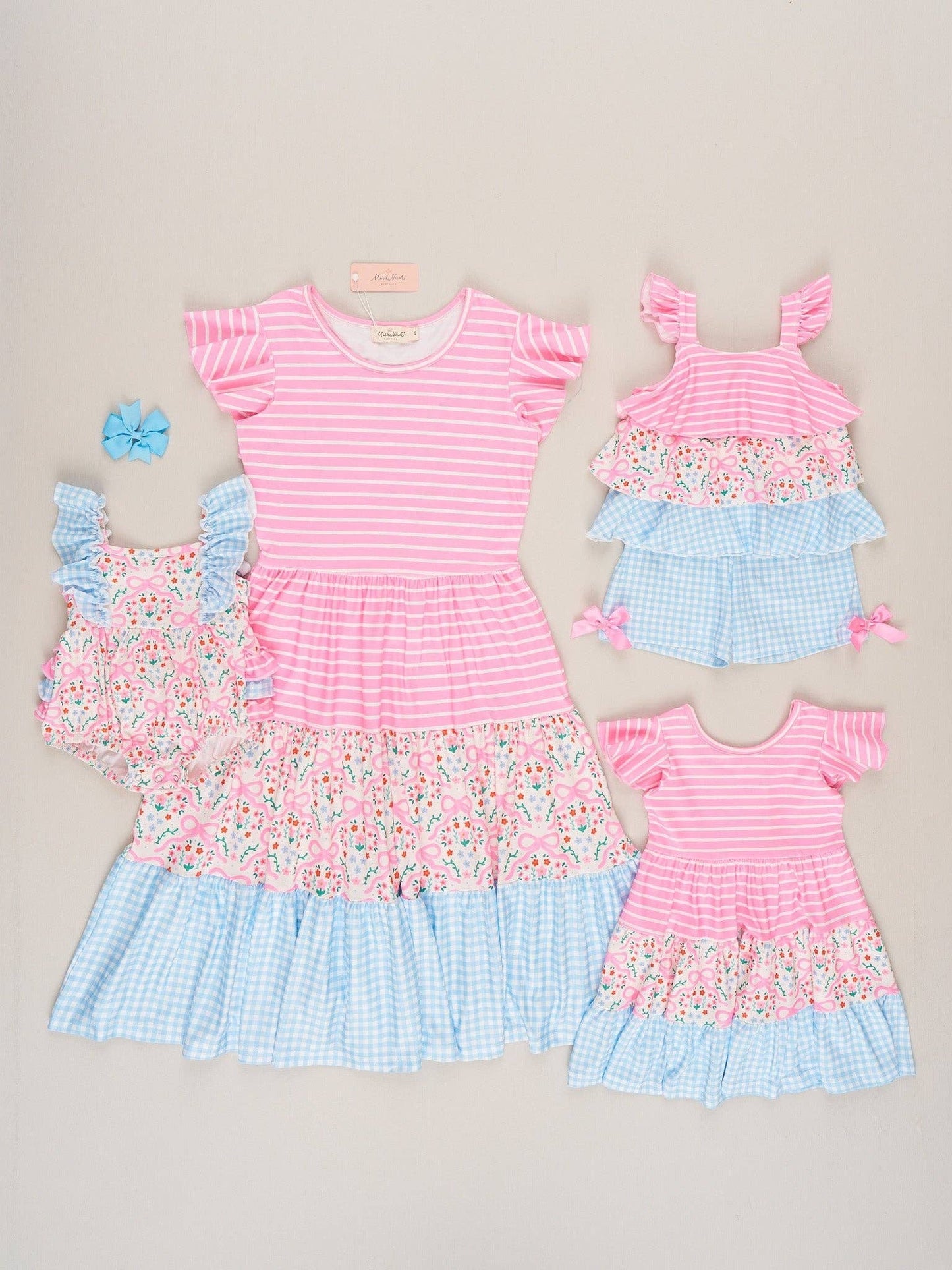 Garden Twirl Bubble Romper