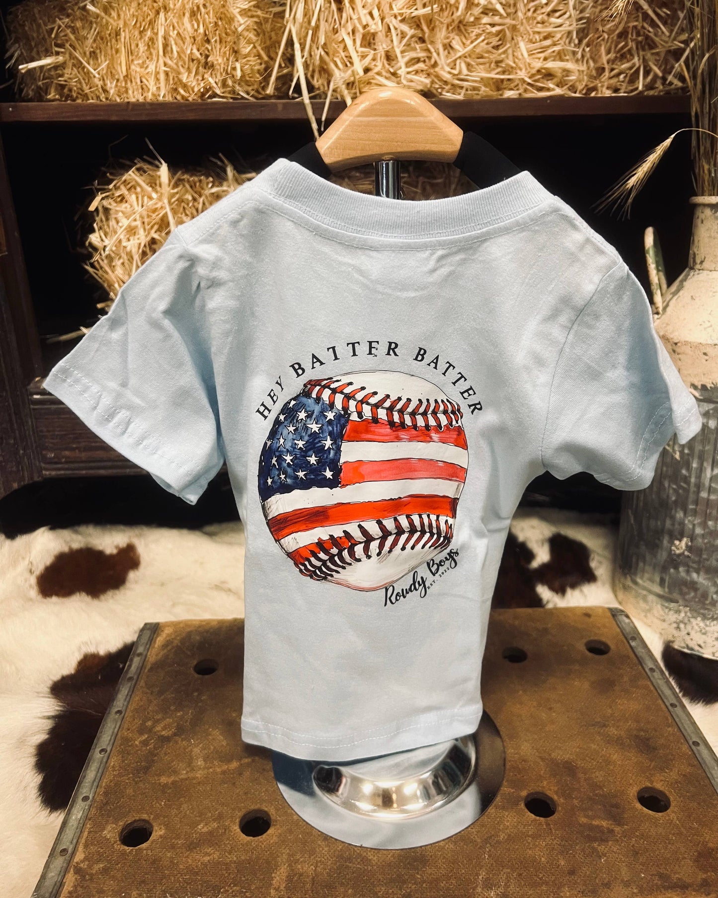 Hey Batter Batter Toddler Tee