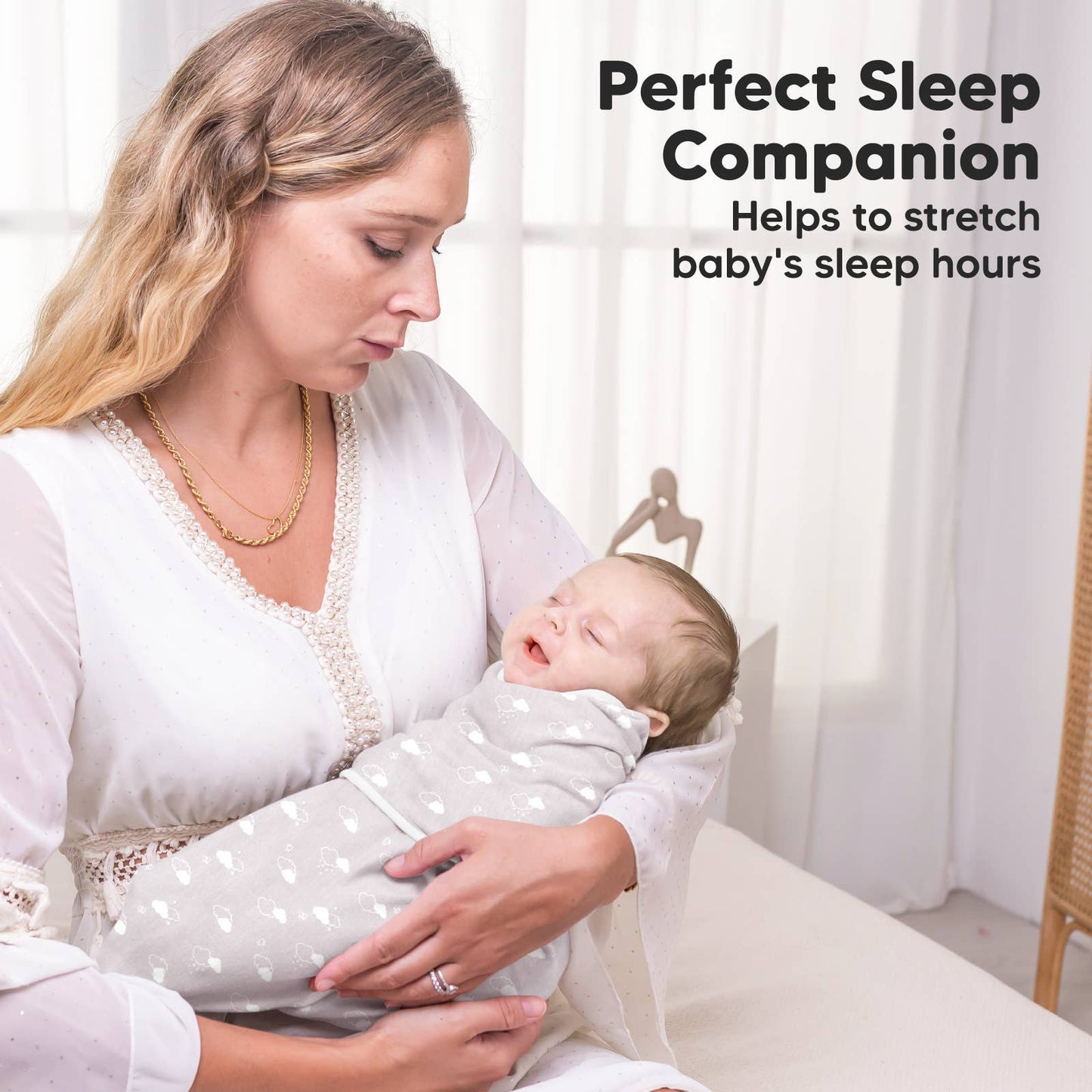 3pk Soothe Zippy Baby Swaddles 0-6 Months,Newborn Sleep Sack: Aspire / One Size
