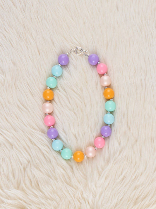 Bubble Pop Bead Necklace: OS