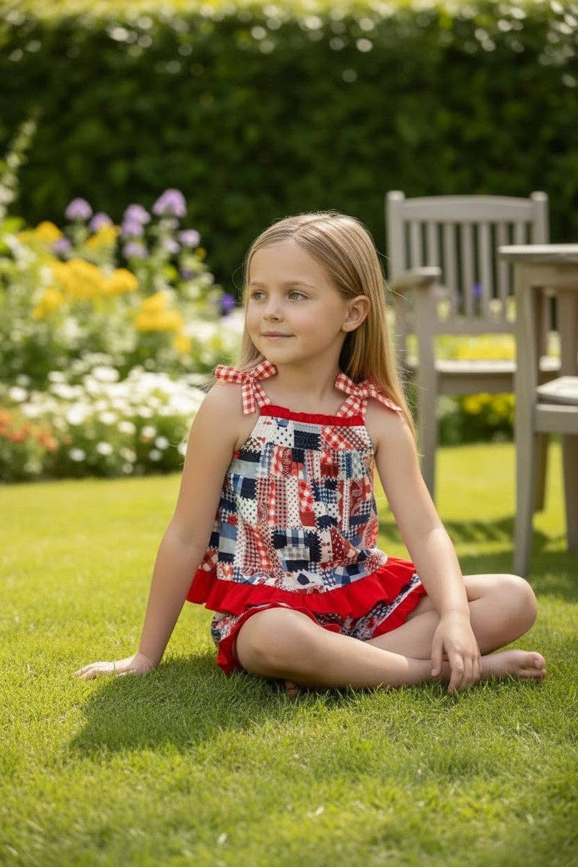 Patriotic Multi-Printed Patch Set