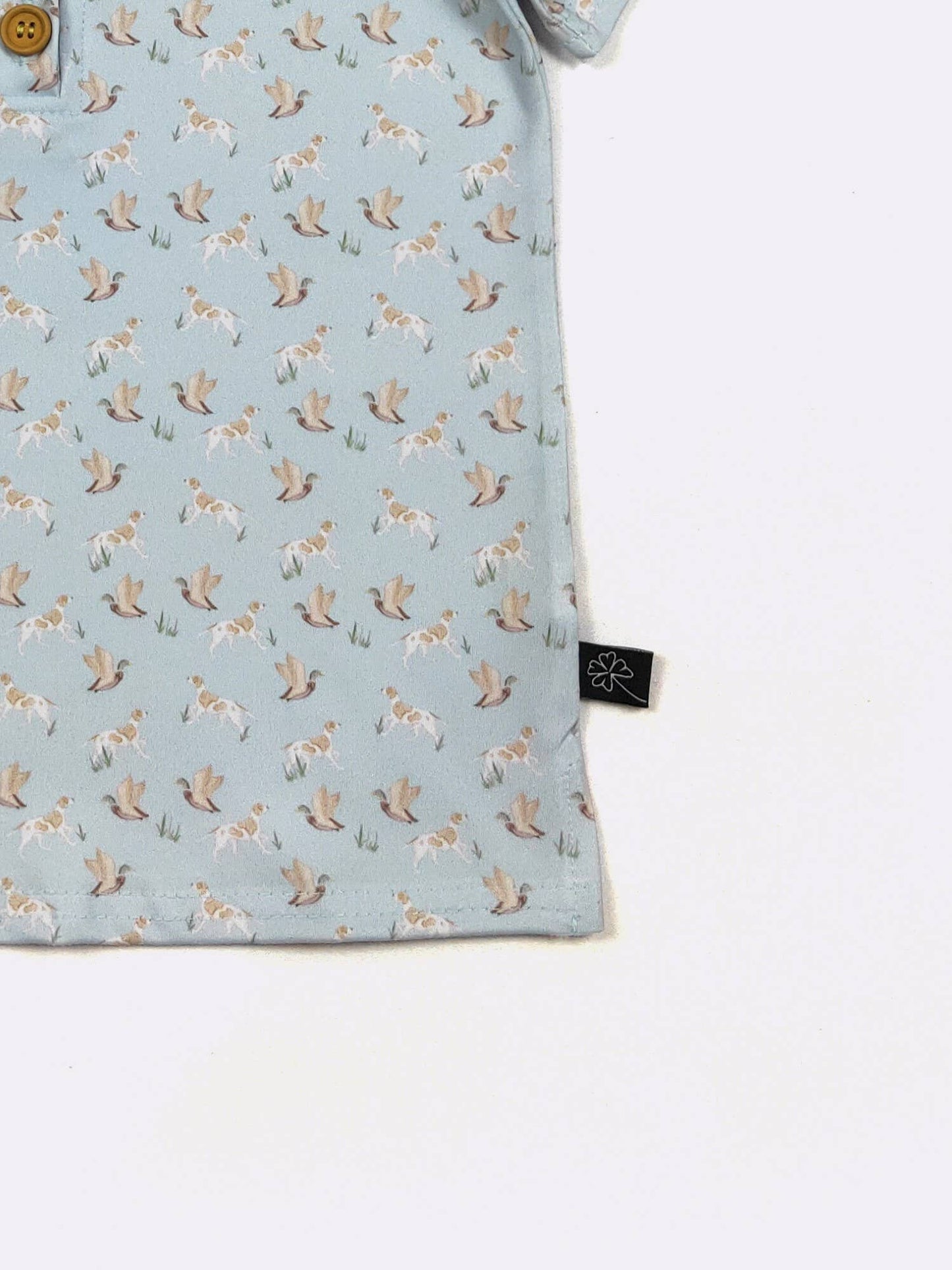 Mallard Hunter Boy Collar Shirt: 2t