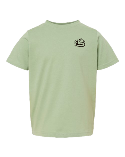 Boar Toddler Tee: Garnet / 2T