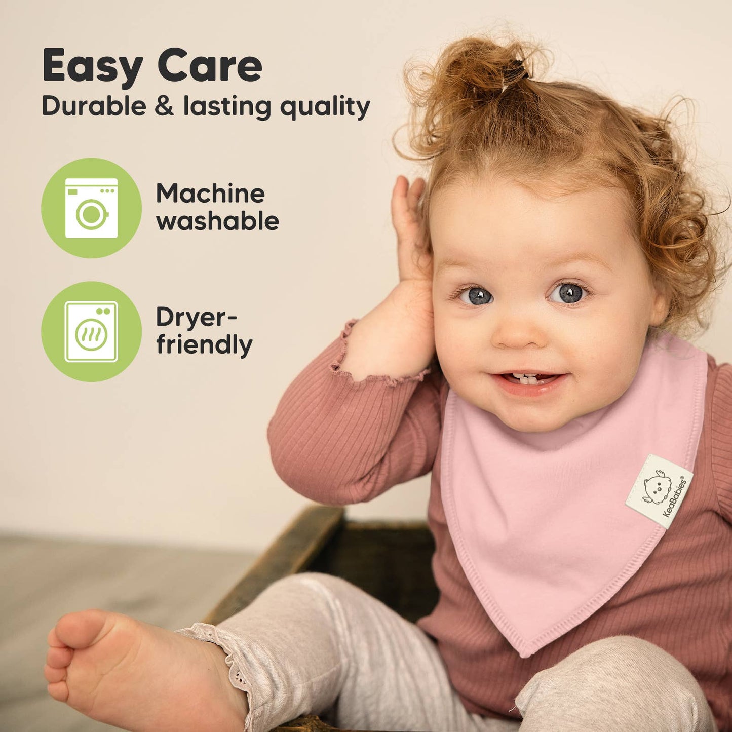 8-pack Baby Bandana Bibs for Boys and Girls: Embrace
