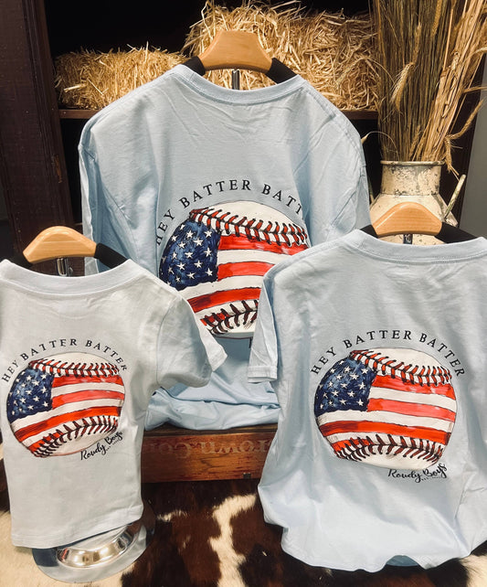 Hey Batter Batter Toddler Tee