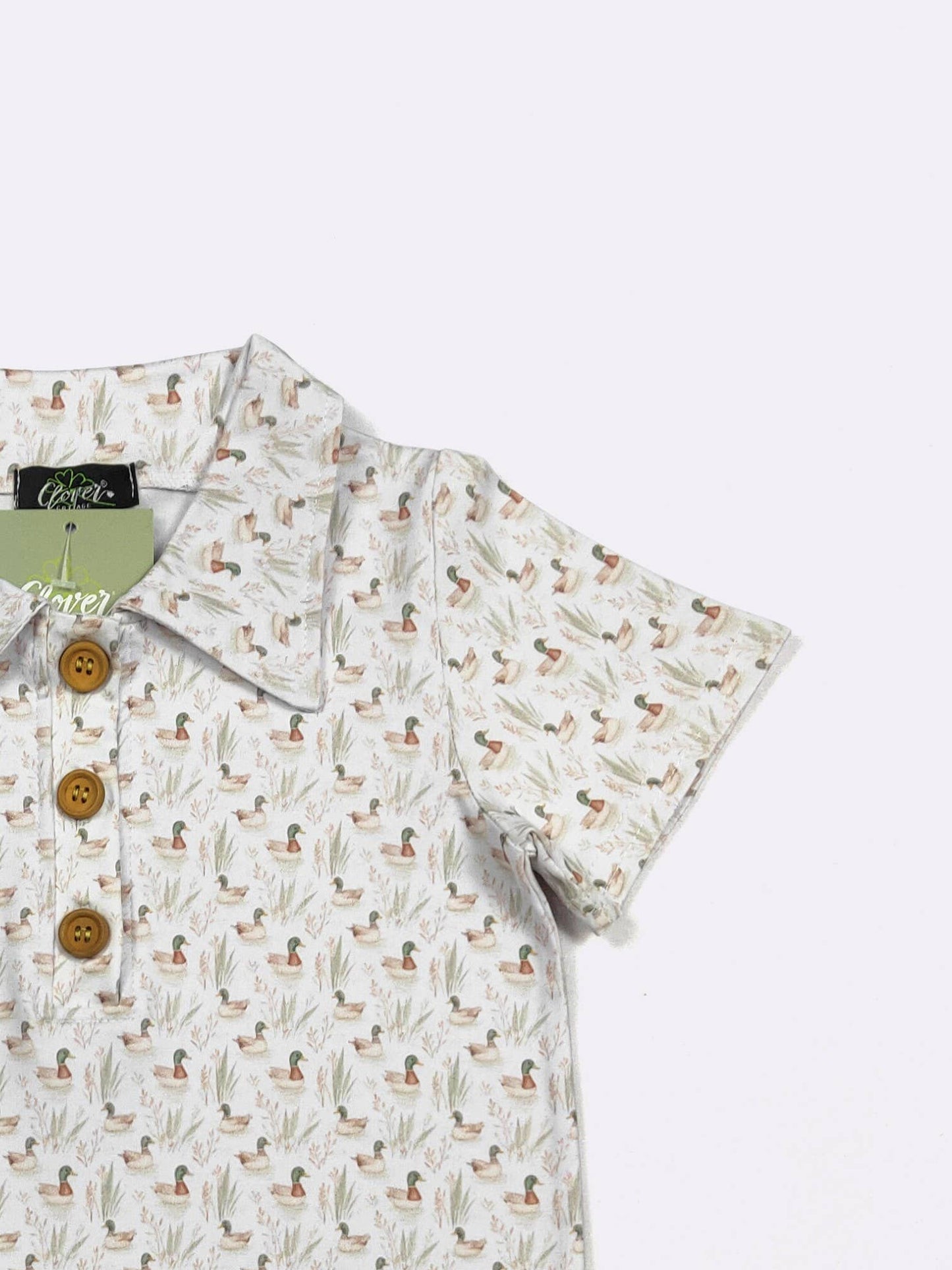 Mallard Pond Boy Collar Shirt