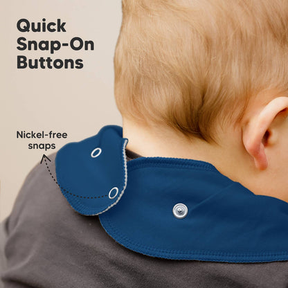 8-pack Baby Bandana Bibs for Boys and Girls: Hunter
