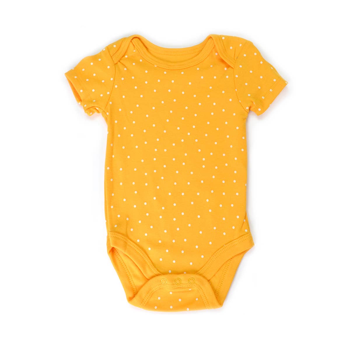 Pack of 3 Baby Love Puff Screen Print Pattern Bodysuits: 6-9M
