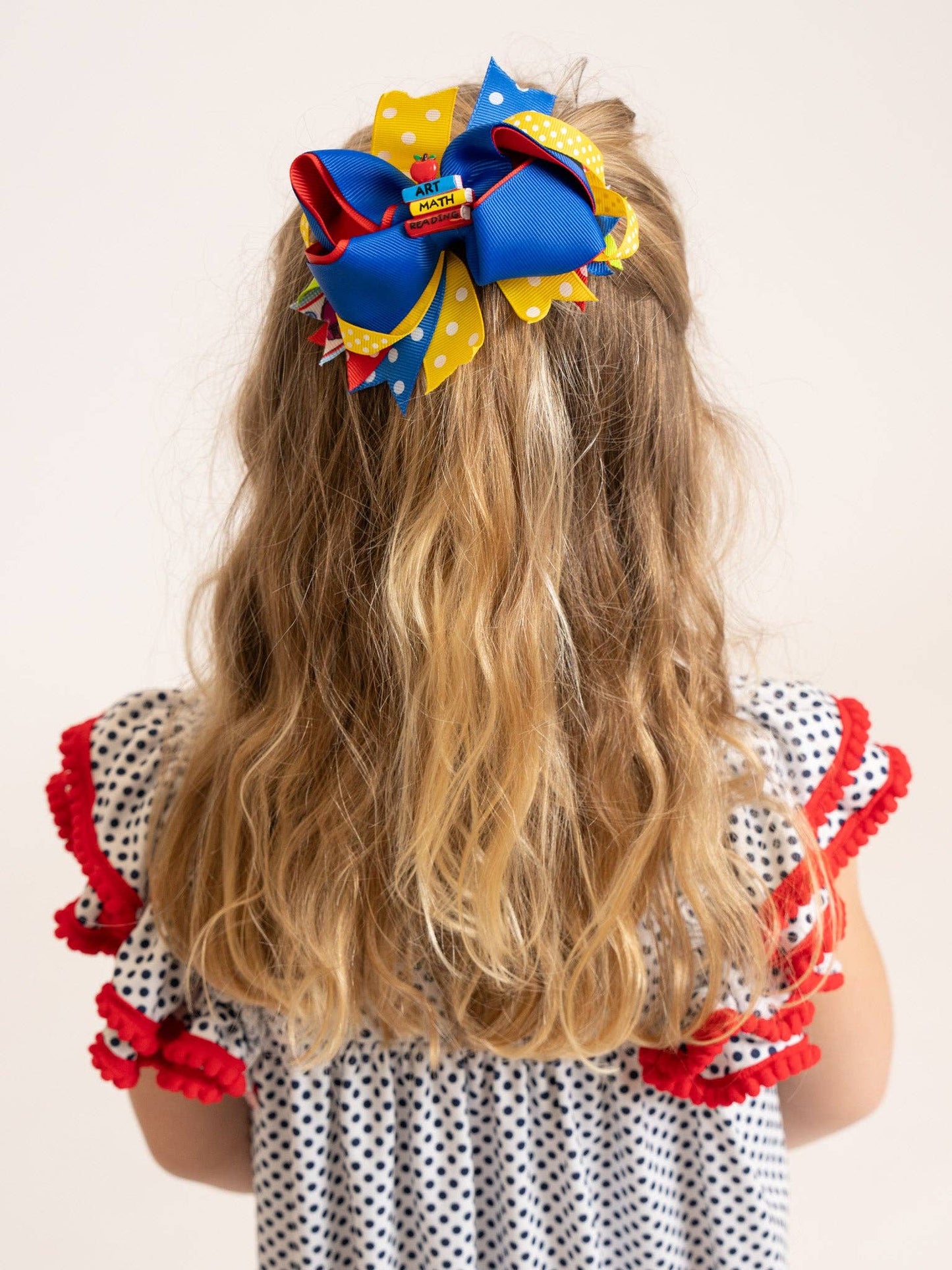 Blue Class in Session Ribbon Bow: OS