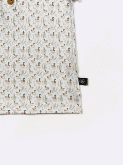 Mallard Pond Boy Collar Shirt