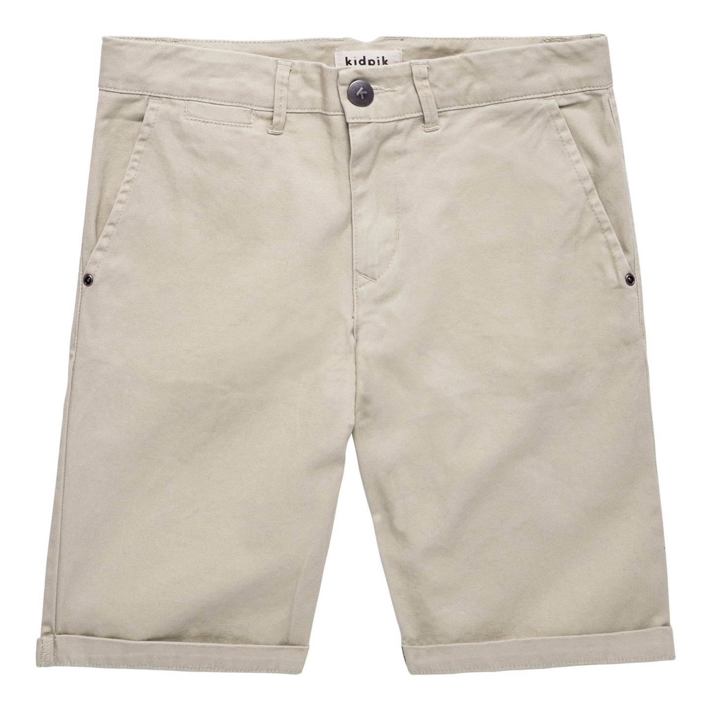 Chino Short: Pale Khaki / 12