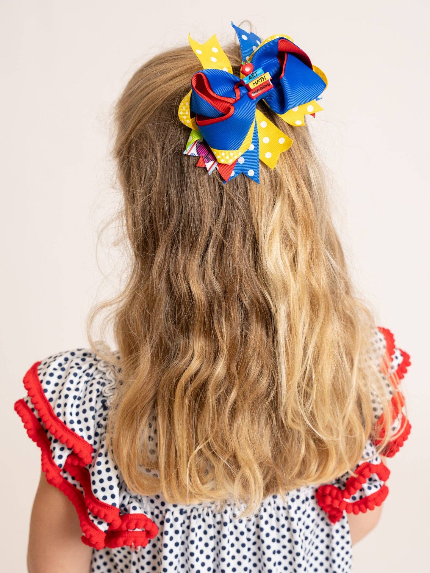Blue Class in Session Ribbon Bow: OS