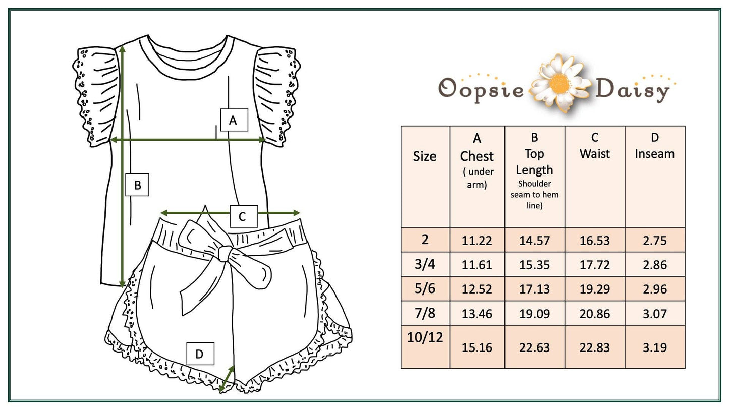 Girls Lavender Lace Checkered Spring Summer Ruffle Short Set