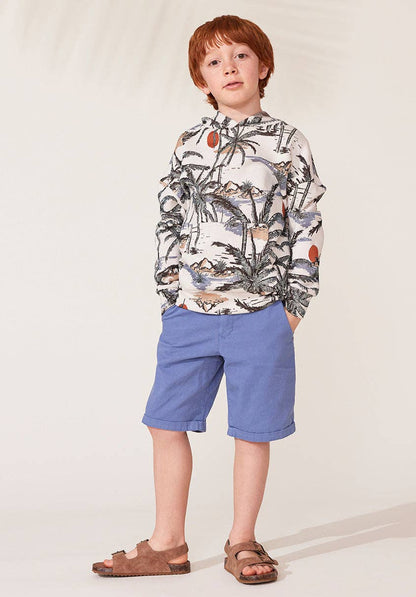 Chino Short: Pale Khaki / 12