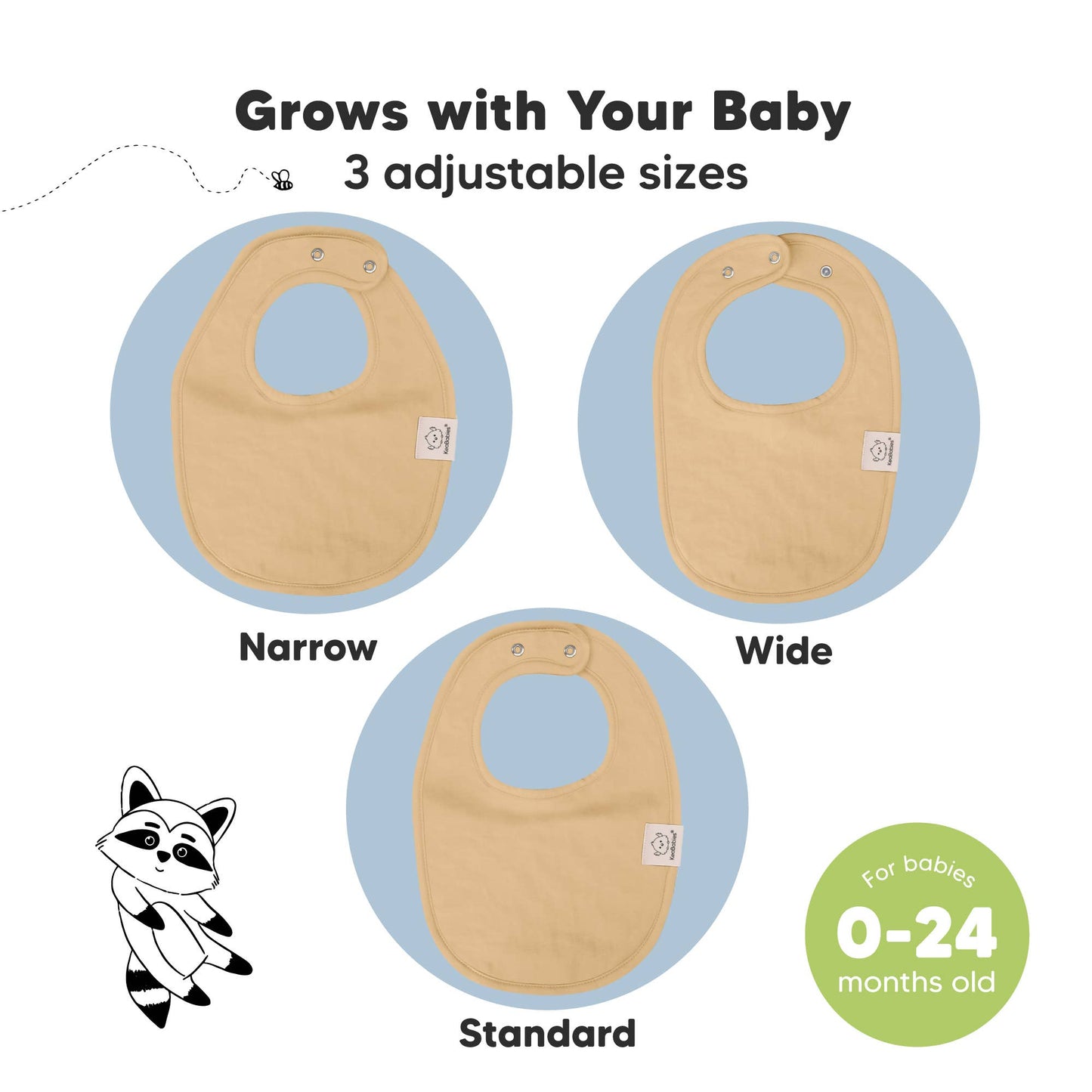 8-pack Urban Drool Bibs for Teething Baby Boys and Girls: Terracotta