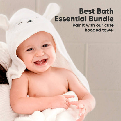 6-Pack Baby Wash Cloths: Verde