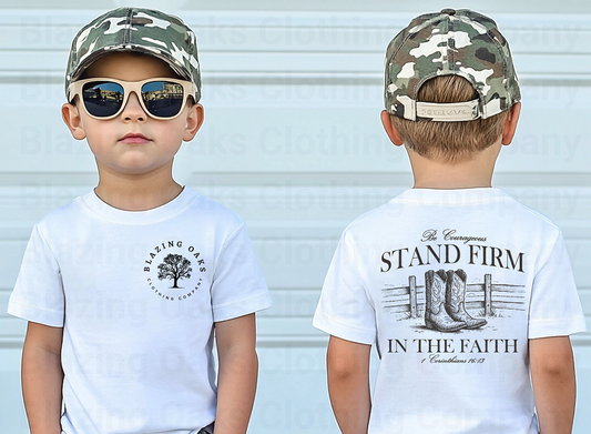 Stand Firm in Faith Shirt