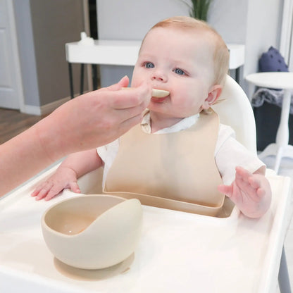 Silicone Bib - Dusty Rose: Dusty Rose