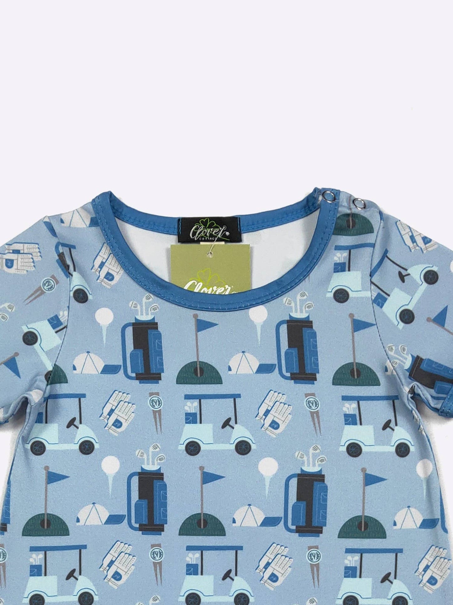 Golf Blues Boy Romper