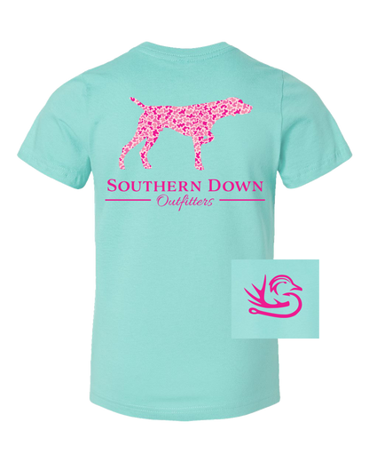 Pink Camo Dog Tee: Chill