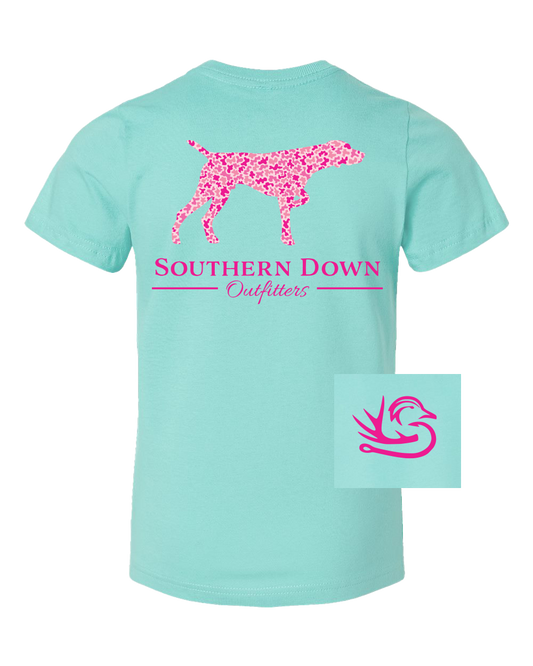 Pink Camo Dog Tee: Chill
