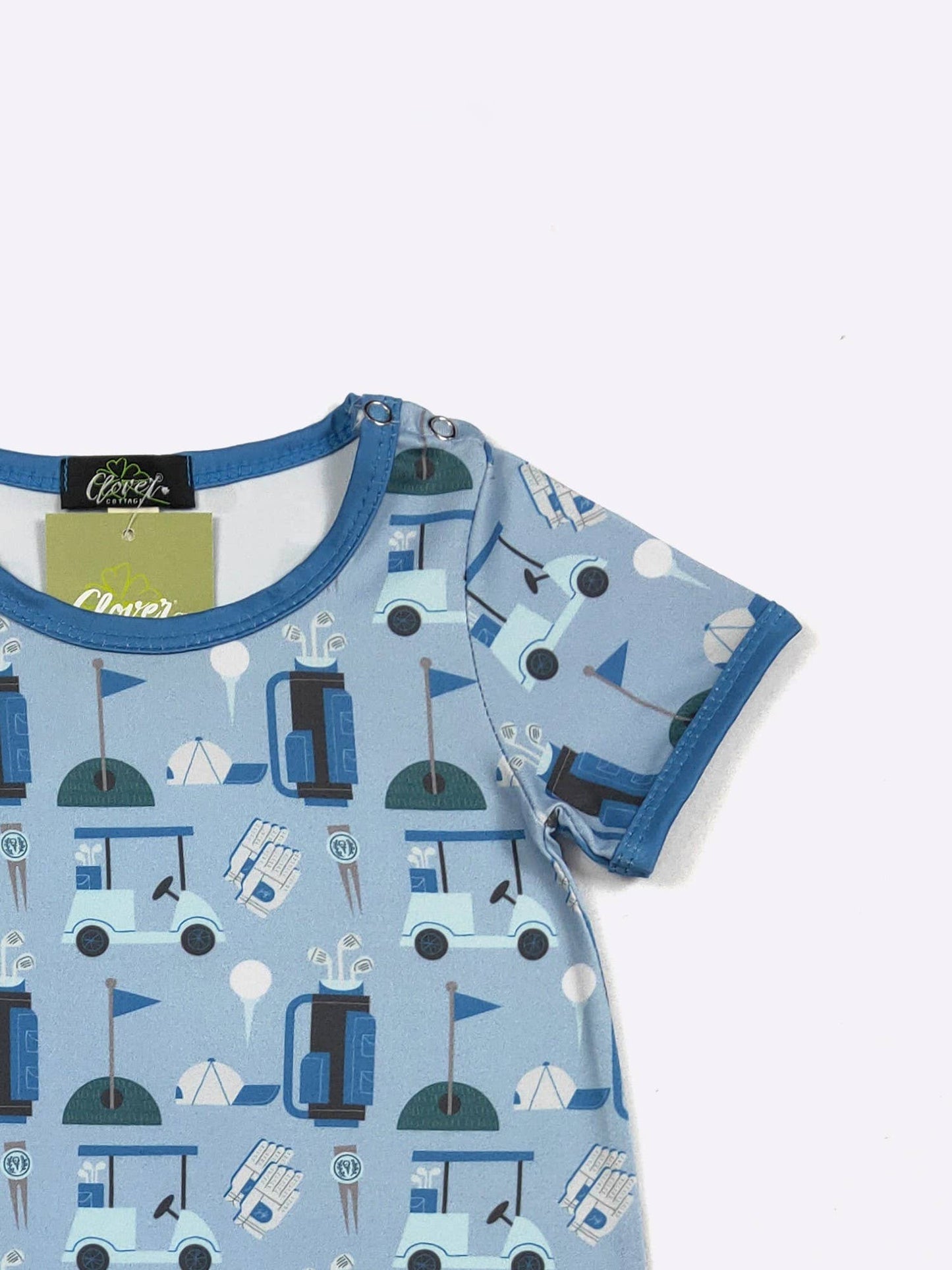 Golf Blues Boy Romper