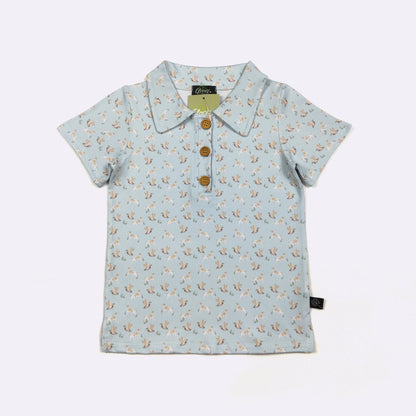 Mallard Hunter Boy Collar Shirt: 3t