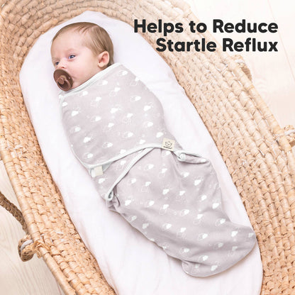 3pk Soothe Zippy Baby Swaddles 0-6 Months,Newborn Sleep Sack: Aspire / One Size