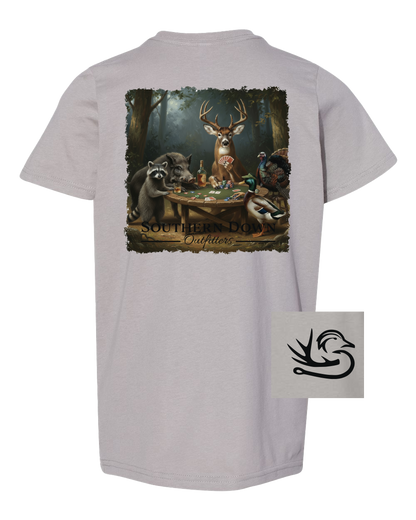 Wild Game Night Toddler Tee: Vintage Coyote Brown / 7