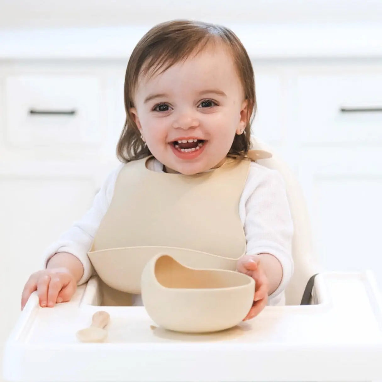 Silicone Bib - Dusty Rose: Dusty Rose