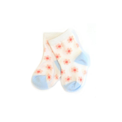 Baby 3pcs Love Chenille Applique Bodysuit Socks Pants Set: 3-6M