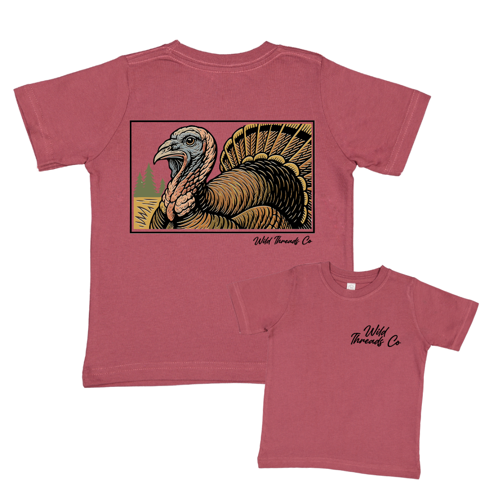 Vintage Turkey Tee: Rouge