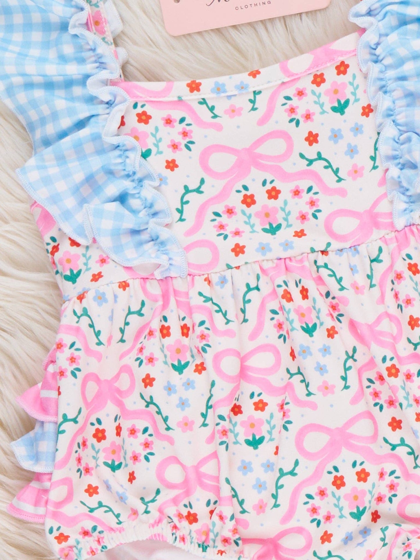 Garden Twirl Bubble Romper