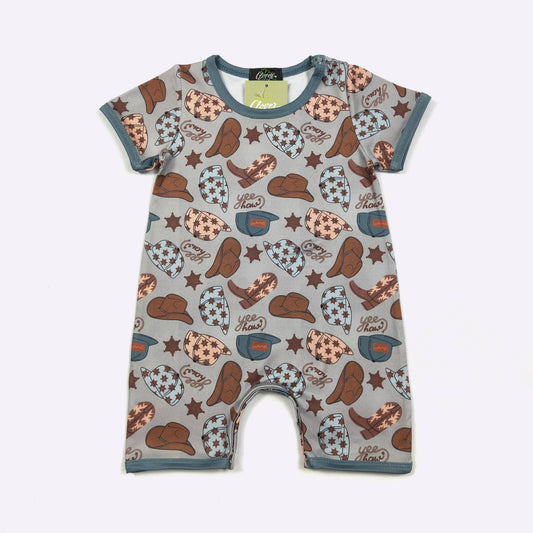 Yeehaw Boy Romper