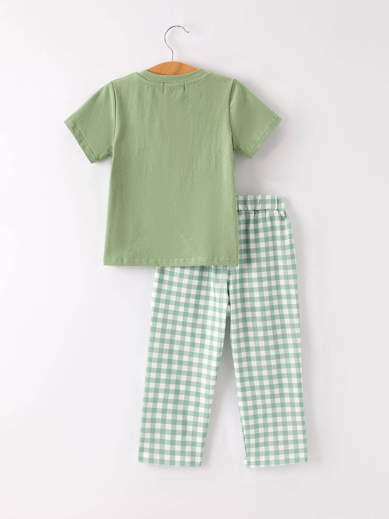 Thanksgiving Smock Embroidered Boys Set