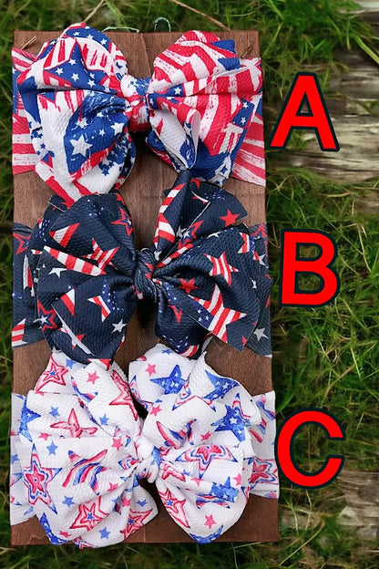 Big Tassel Printed Fashion Headband