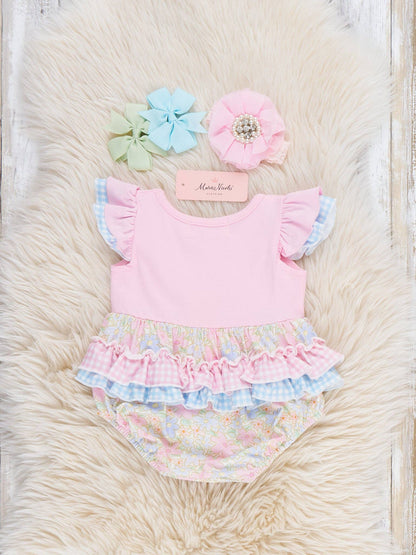 Sweet Meadow Ruffle Romper