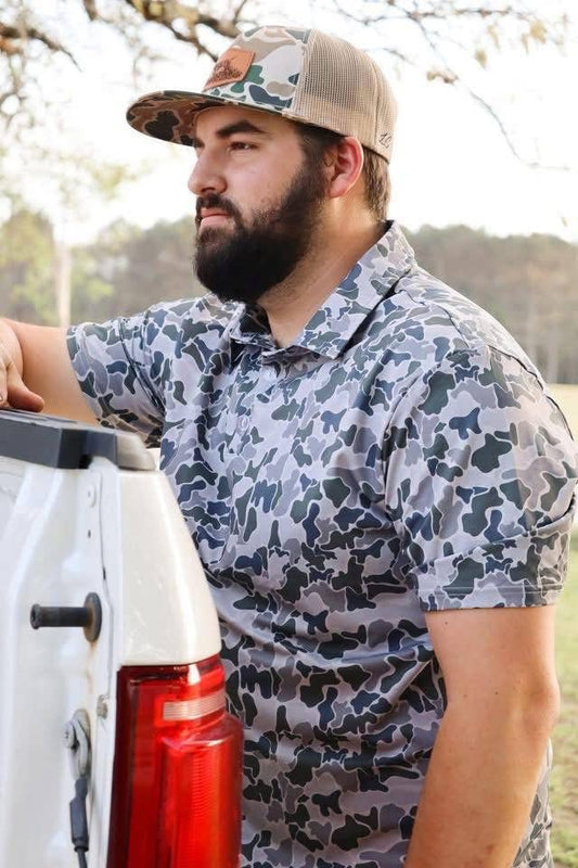 Forest Camo Polo