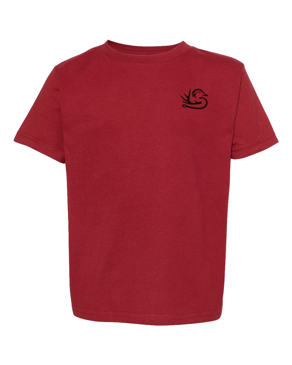 Boar Toddler Tee: Garnet / 5/6