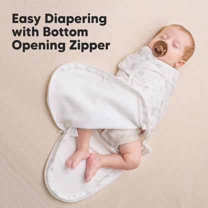 3pk Soothe Zippy Baby Swaddles 0-6 Months,Newborn Sleep Sack: Aspire / One Size