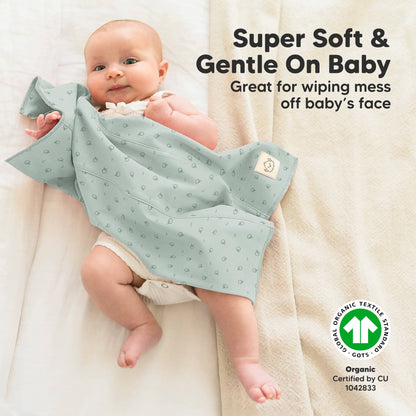 KeaBabies 6-Pack Shea Burp Cloths : Nordic