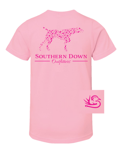 Pink Camo Dog Tee: Chill