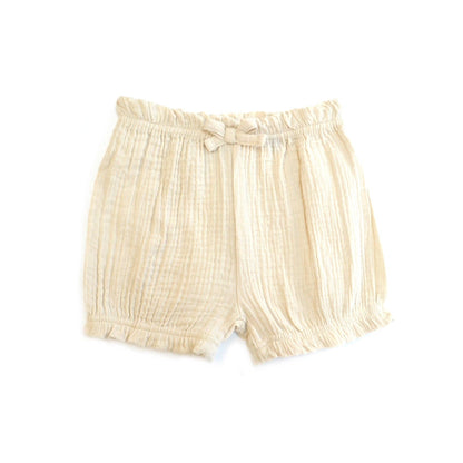 Baby Girl Summer Clothes Ruffle Short Sleeve Cotton T-Shirt Shorts Set: 2T