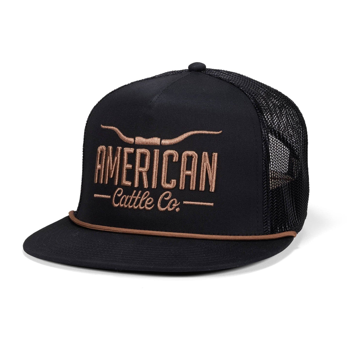 Longhorn Hat: Black/Gold