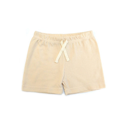 Boys 2pc Summer Cute Waffle Knit Top & Shorts Sets: 18M