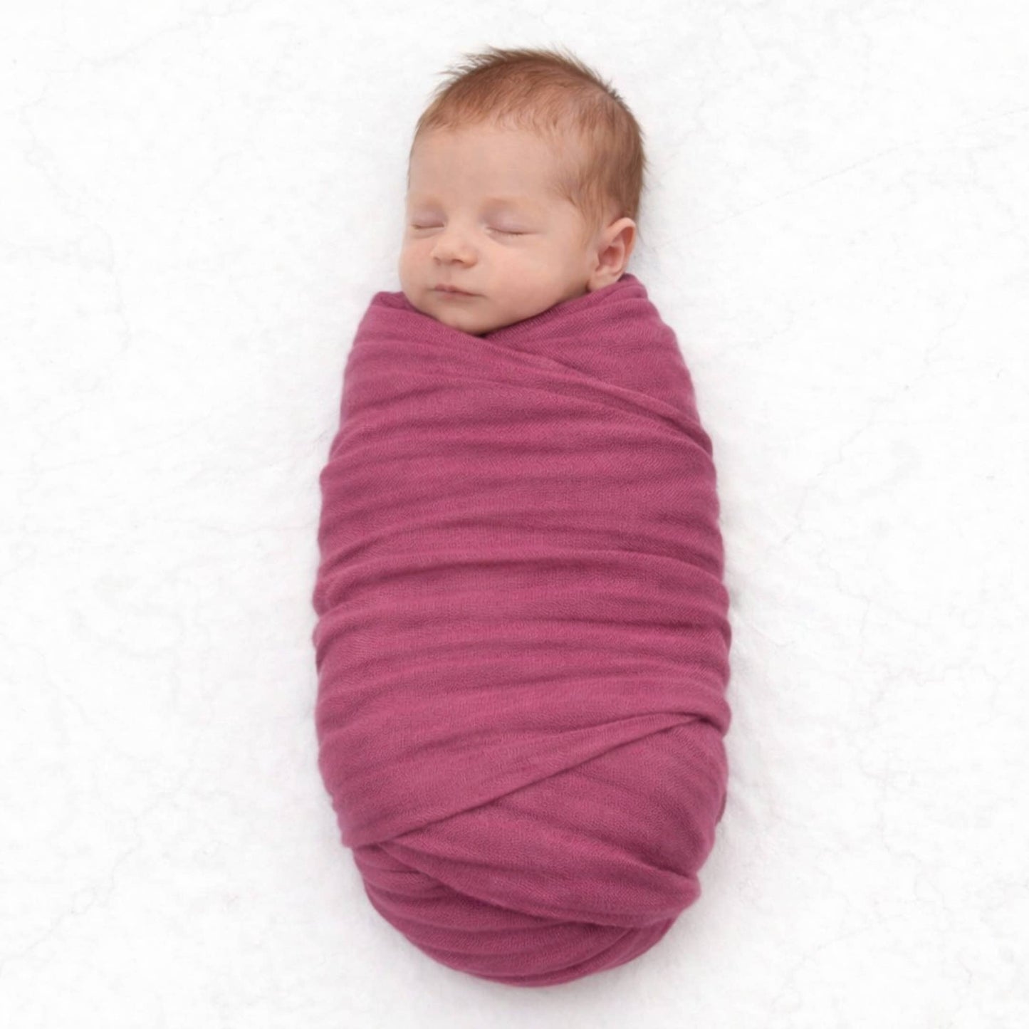 Muslin Swaddle Blanket - Soft Mulberry: Soft Mulberry