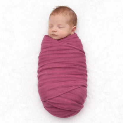 Muslin Swaddle Blanket - Soft Mulberry: Soft Mulberry