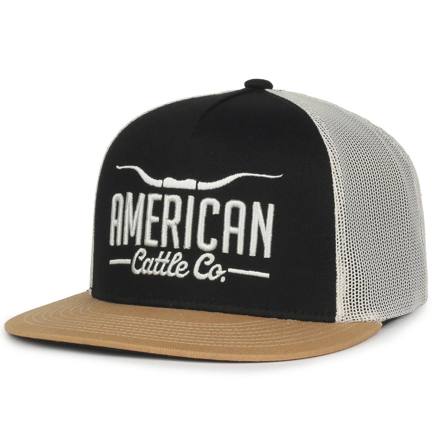 Longhorn Hat: Black/Gold